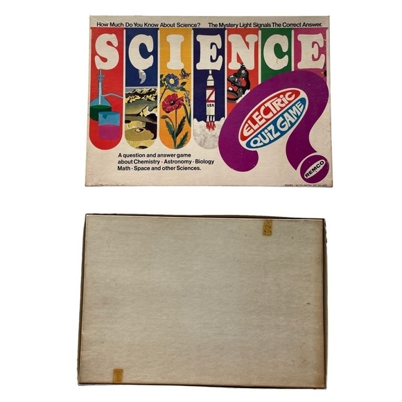 Vintage 1968 Remco Science Electric Quiz Game Collectible Toy - Picture 10 of 10
